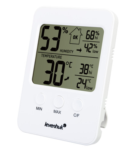 Levenhuk Wezzer BASE L30 White Thermohygrometer