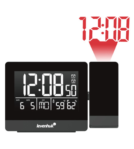 Levenhuk Wezzer BASE L70 Thermometer with projector and clock