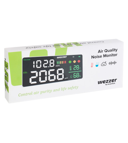 Levenhuk Wezzer Air PRO CN20 Air Quality Noise Monitor