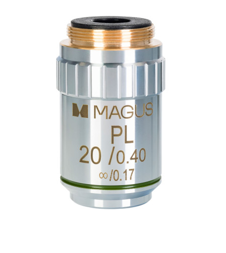 MAGUS MP20 20x/0.40 ∞/0.17 Infinity Plan achromatinis objektyvas