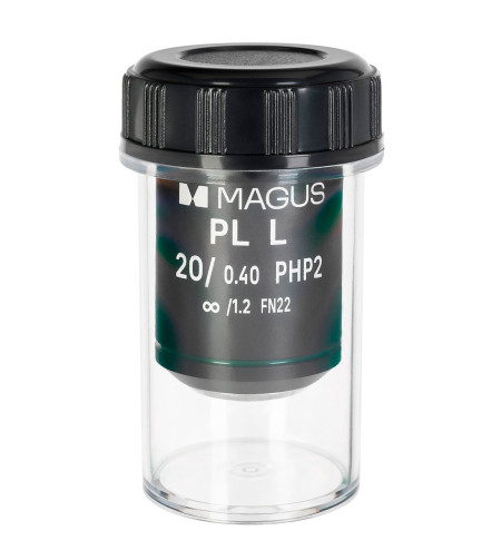 MAGUS 20HP 20х/0.40 Plan L phase PHP2  ∞/1.2 WD 8.0mm Objective