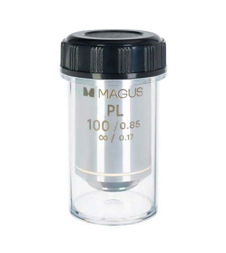 MAGUS SF100 DRY 100х/0.80 Plan Pol ∞/0.17 Mērķis