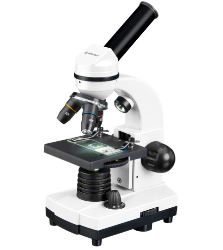 BRESSER JUNIOR Biolux SEL Student Microscope with hard shell case