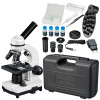 BRESSER JUNIOR Biolux SEL Student Microscope with hard shell case