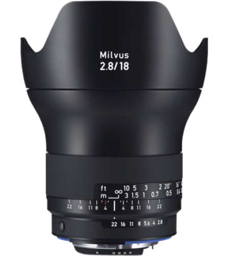 Zeiss Milvus 18mm f/2.8 Canon EF (ZE)