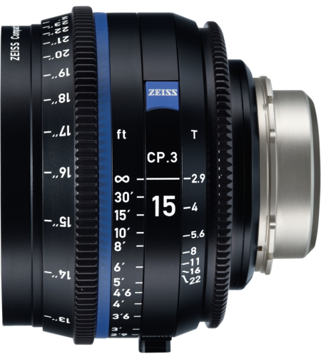 Zeiss Compact Prime CP.3 15mm T2.9 PL