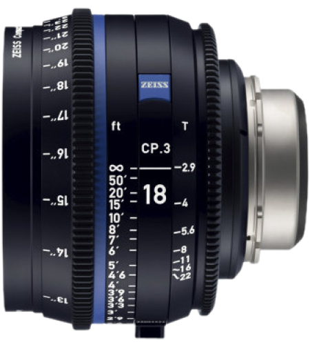 Zeiss Compact Prime CP.3 18mm T2.9 PL