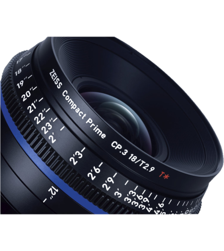 Zeiss Compact Prime CP.3 18mm T2.9 PL