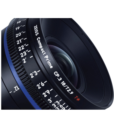 Zeiss Compact Prime CP.3 18mm T2.9 PL