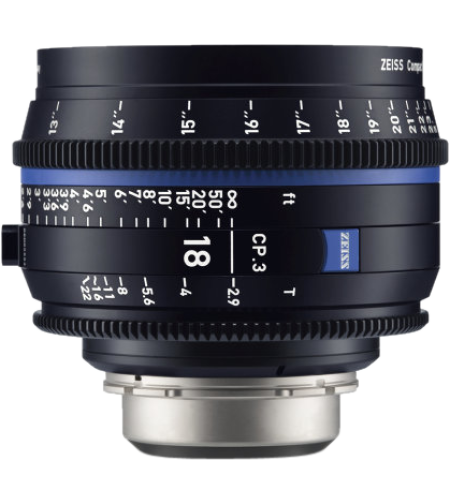 Zeiss Compact Prime CP.3 18mm T2.9 PL