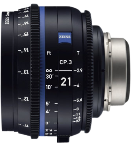 Zeiss Compact Prime CP.3 21mm T2.9 PL