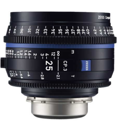 Zeiss Compact Prime CP.3 25mm T2.1 Canon EF