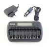 Tensai TI-800LT - 8 bedded charger with 120/220V, bonus 12V DCL car adapter!