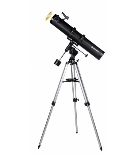 Teleskoop BRESSER Galaxia 114/900 EQ-Sky <228x nutitelefoni adapteri ja päikesefiltriga