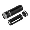 Mini Portable Flashlight 9 LED UV Ultra Violet Torch Light Lamp Flashlight