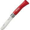 KNIFE OPINEL BLISTER ROUND ENDED RED NR 7