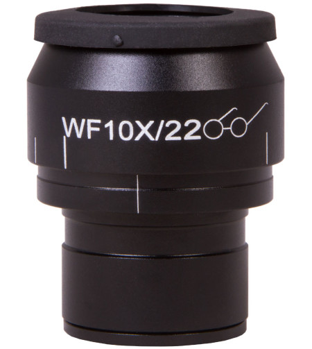 Levenhuk MED WF10x/22 Eyepiece with reticle, grid and diopter adjustment