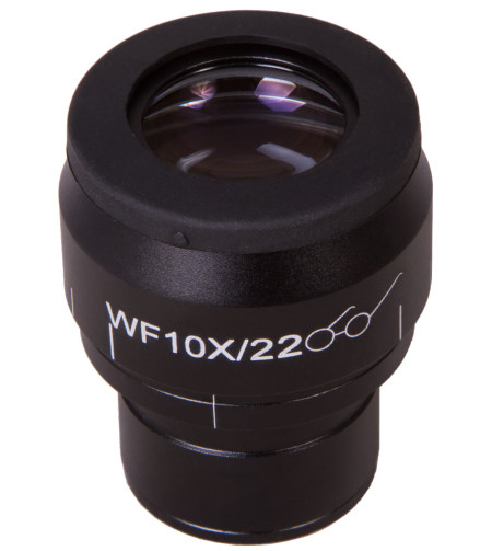 Levenhuk MED WF10x/22 Eyepiece with reticle, grid and diopter adjustment