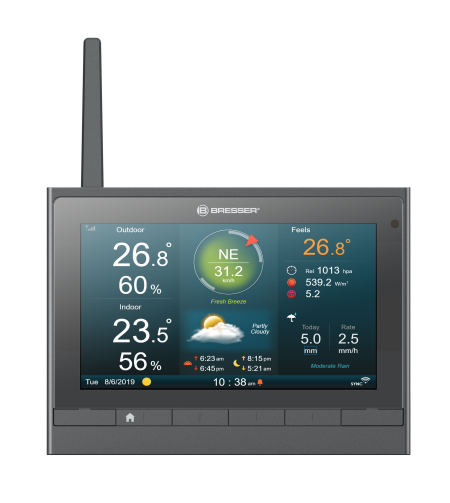 BRESSER MeteoChamp HD WIFI Погодный центр 7-в-1