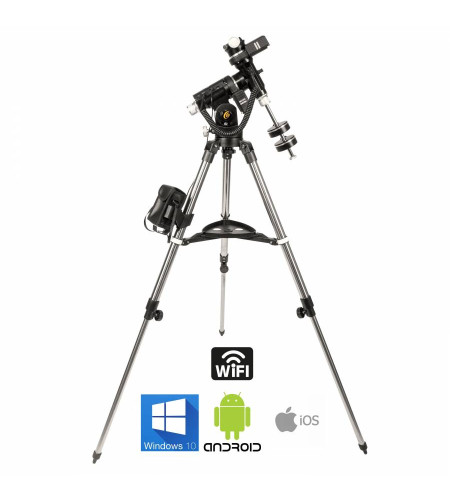 Goto teleskoobi alus EXPLORE SCIENTIFIC IEXOS-100 PMC-EIGHT WIFI