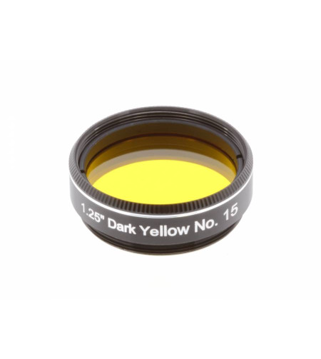 Explore Scientific filter 1.25" dark yellow NO.15