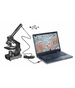 NATIONAL GEOGRAPHIC Mikroscope-Set 40x-1024x USB (incl. Case and USB eyepiece)
