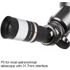 Eyepiece with zoom, Multi Coated Optic Lens for Telescope, Metal, 8x-24x 1.25"