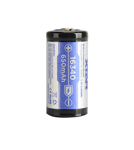 XTAR 16340 650mAh Battery