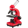 Microscope Bresser Junior Biolux SEL 40–1600x, red