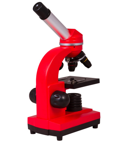 Microscope Bresser Junior Biolux SEL 40–1600x, red