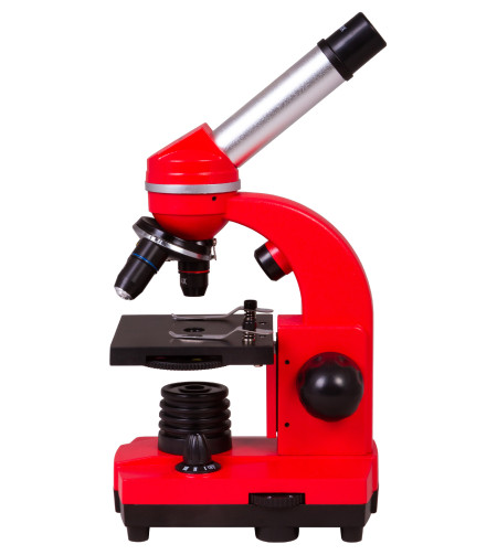 Microscope Bresser Junior Biolux SEL 40–1600x, red