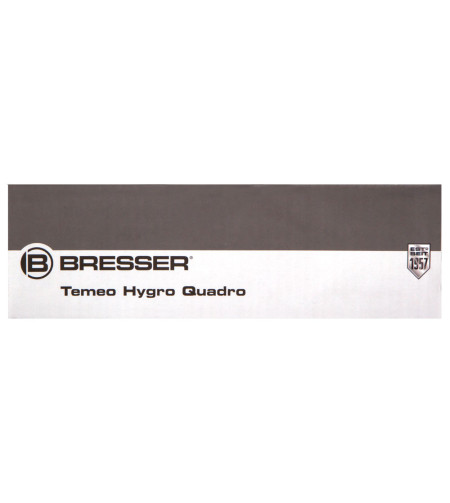 Метеостанция Bresser Temeo Hygro Quadro, белая