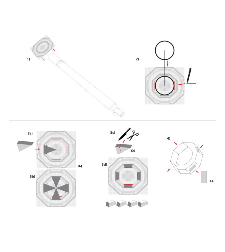 Солнечный фильтр для телескопов 60-80 мм,  Sun Catcher, EXPLORE SCIENTIFIC