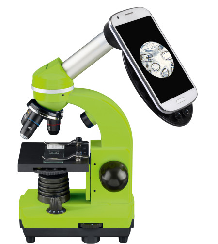 Microscope Bresser Junior Biolux SEL 40–1600x, green