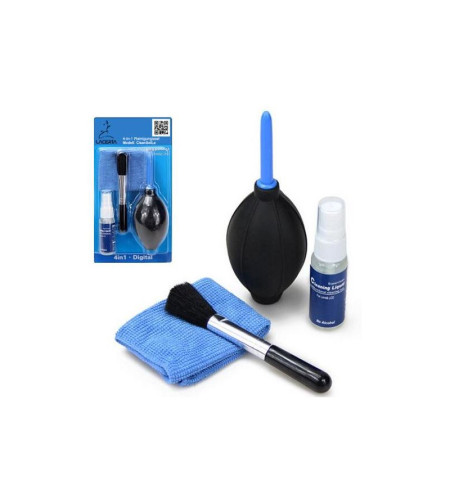 Lacerta cleaning set for optics