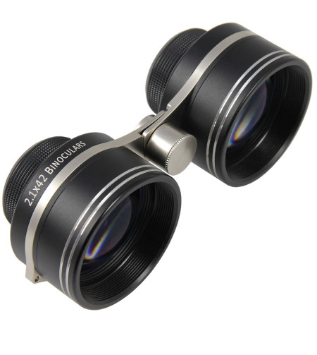 Omegon 2.1x42 wide-field binoculars for star field observing