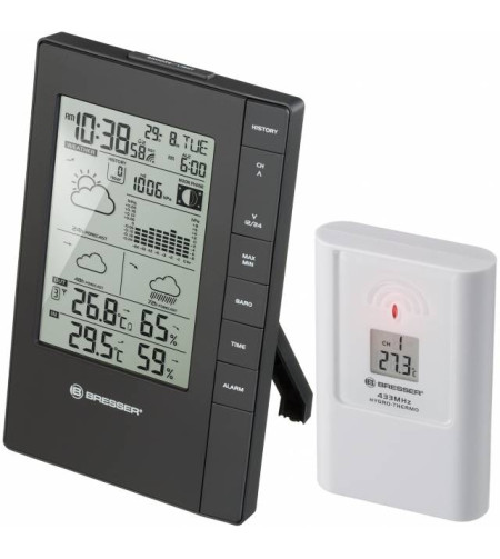 BRESSER ClimaTemp FSX Weather Station with 3-Days-Forecast