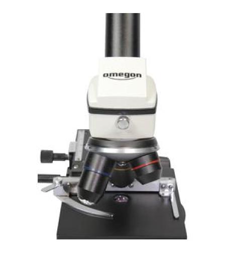 Microscope,  MonoView, achromat, Omegon, MicroStar 1280x, LED