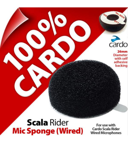 SPONGE BLK+GLUE FOR WIRE MICROPHONE