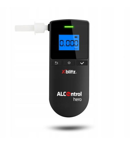 Xblitz Breathalyzer Alcontrol Hero