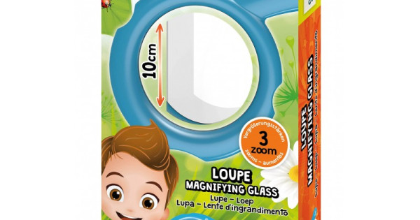 Loupe 10cm - grossissement x2 x3 x4 - dÈs 3 ans - mini sciences buki
