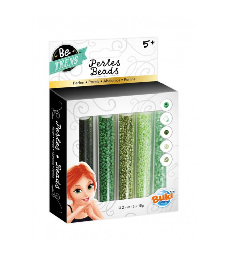 Bead tubes, Buki, Green