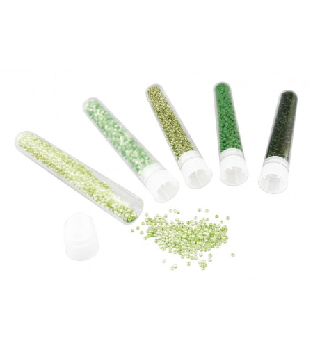 Bead tubes, Buki, Green