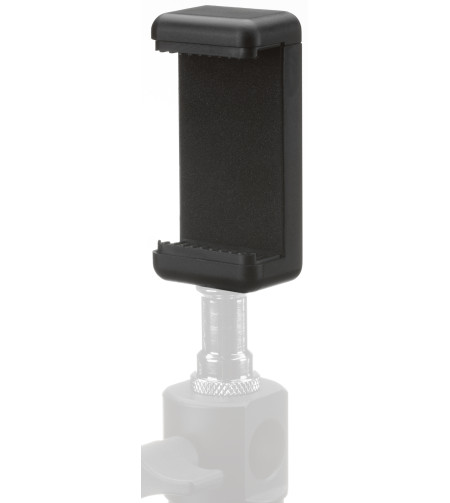 Smartphone Holder for Tripods with ¼”” Photo Screw, BR-140, BRESSER