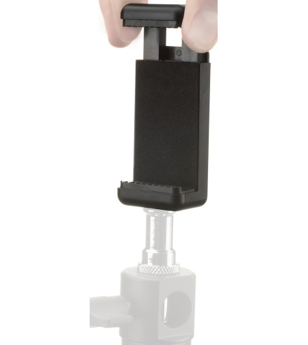 Smartphone Holder for Tripods with ¼”” Photo Screw, BR-140, BRESSER