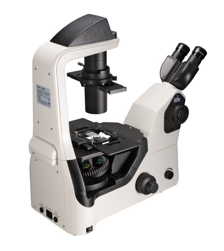 Microscope, Nexcope NIB620 professional, inverted laboratory with phase contrast