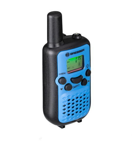 Walkie Talkie, BRESSER JUNIOR 2piece Set with range up to 6 km, blue