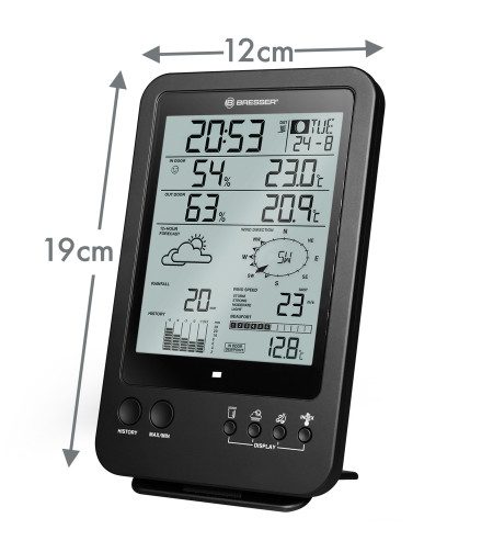 BRESSER дополнительная/запасная базовая станция для метеостанции 7002510