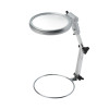 Sewing Magnifier BRESSER 2x/4x with LED Illumination, Diameter 120mm