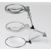 Sewing Magnifier BRESSER 2x/4x with LED Illumination, Diameter 120mm